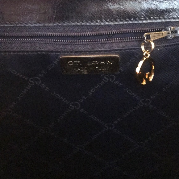 St John leather handbag. - Picture 6 of 7
